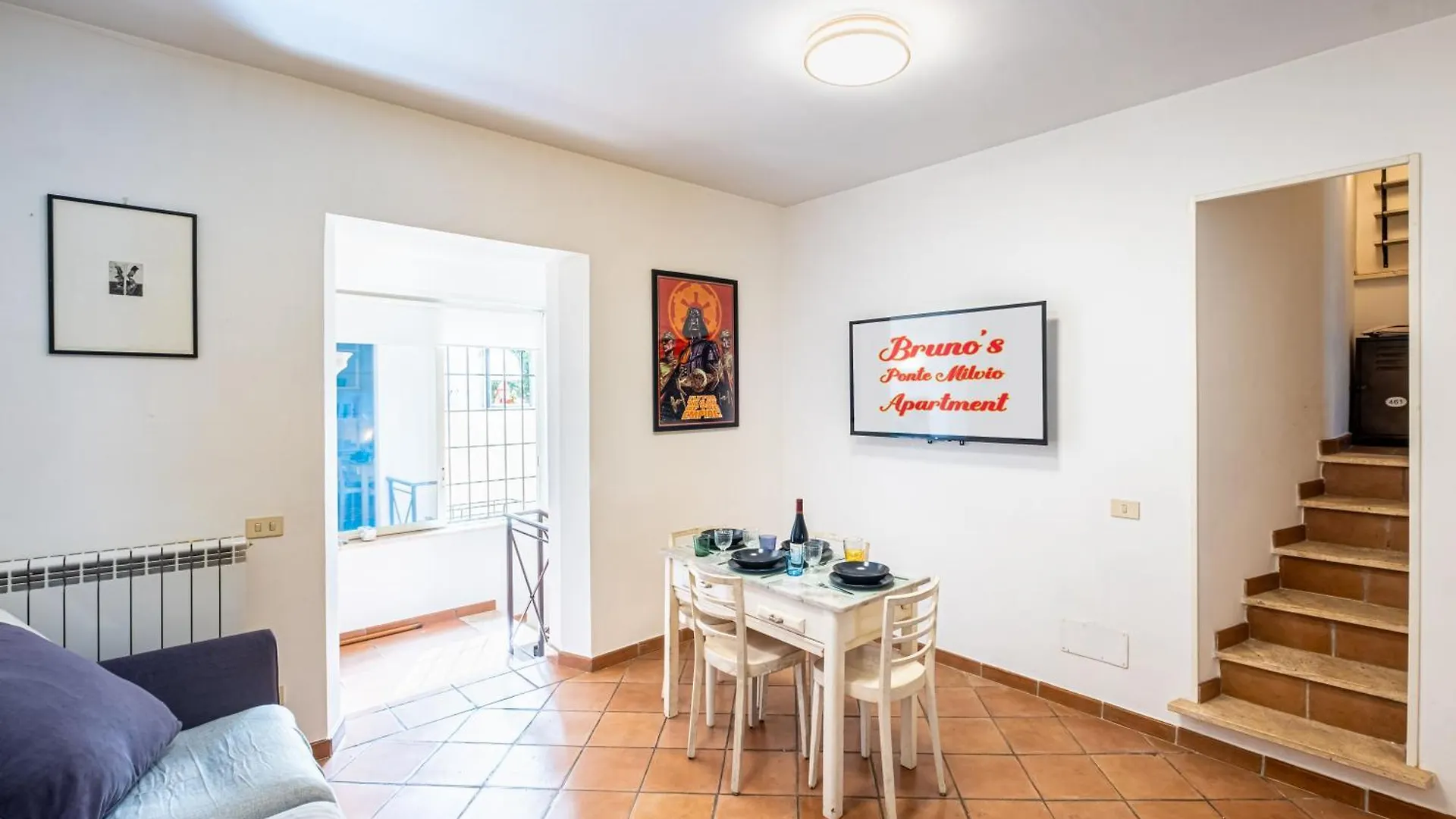 Appartamento 4Pax A Ponte Milvio Rzym Apartament